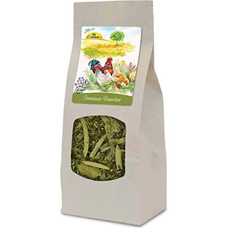JR FARM Garden Immun-Booster, Kräutermischung zur Stärkung des Immunsystems für Kleintiere, 100 g