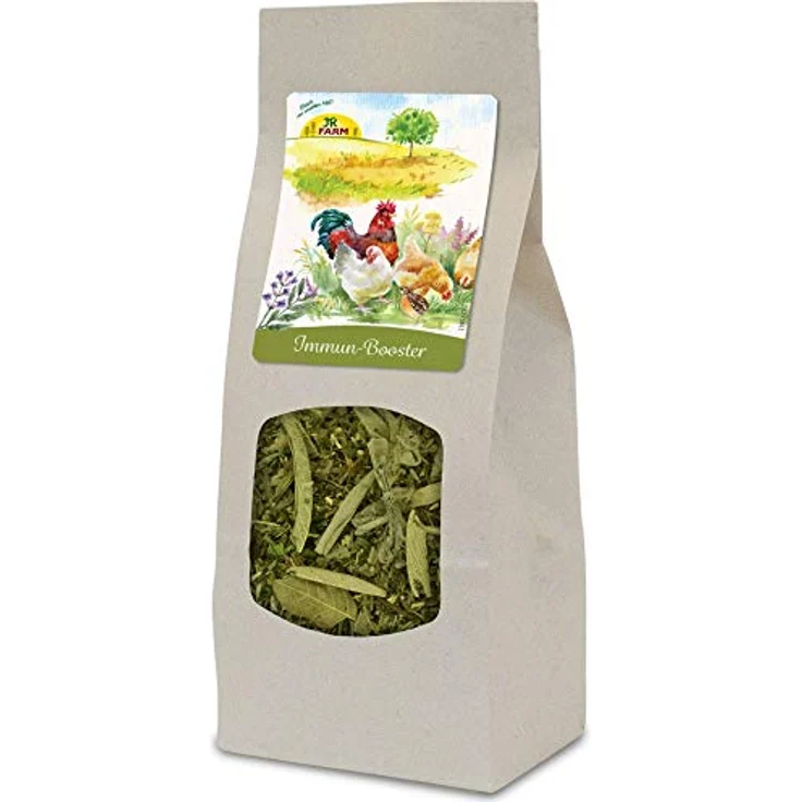 JR FARM Garden Immun-Booster, Kräutermischung zur Stärkung des Immunsystems für Kleintiere, 100 g – Bild 1