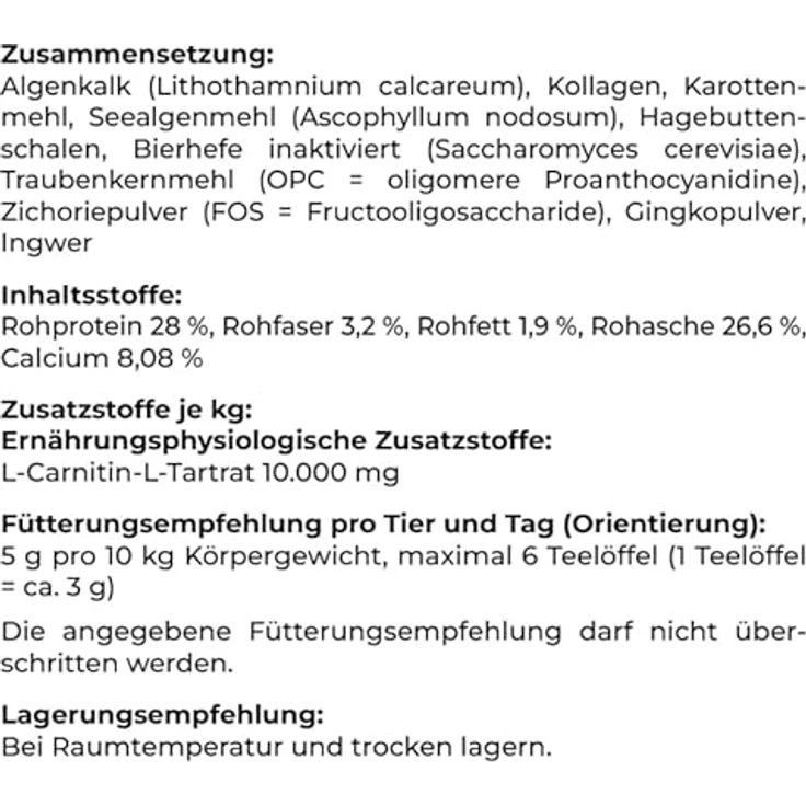Canina Barfer's Best Senior, Vitalstoffmischung für alte Hunde, 180 g – Bild 3