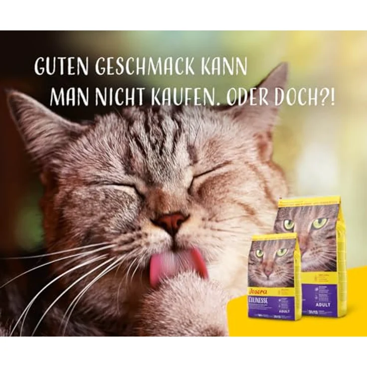 Josera Culinesse Adult, Premium Trockenfutter für wählerische Katzen, 10 kg, Lachs & Geflügel, weizenfrei, gut verträglich – Bild 5