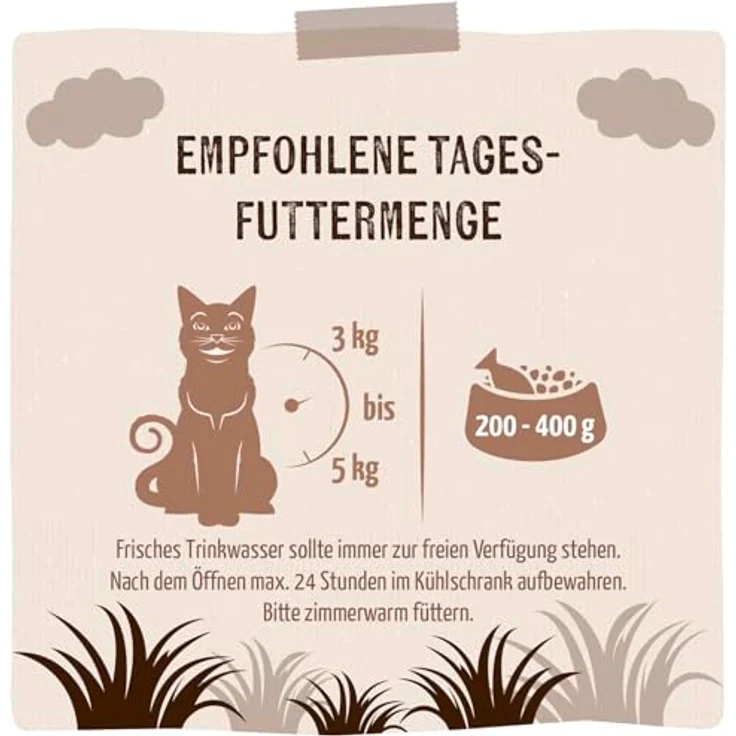 MjAMjAM purer Fleischgenuss, Katzen-Nassfutter mit köstlichem Lamm, 6x400g – Bild 5