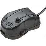 Aquael MINIBOOST 100, kompakte Luftpumpe mit stufenloser Leistungsanpassung, schwarz, 170 g