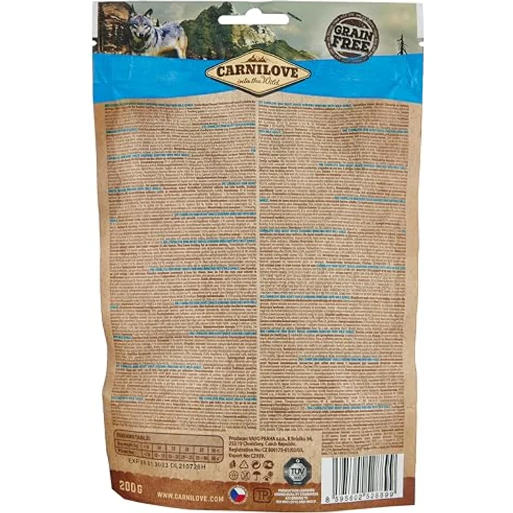 Carnilove Soft Snack Sardinen mit Knoblauch, Doppelpack 2 x 200 g, Soft Snack für Hunde zur Unterstützung der Haut- und Fellgesundheit, getreide- und kartoffelfrei – Bild 3