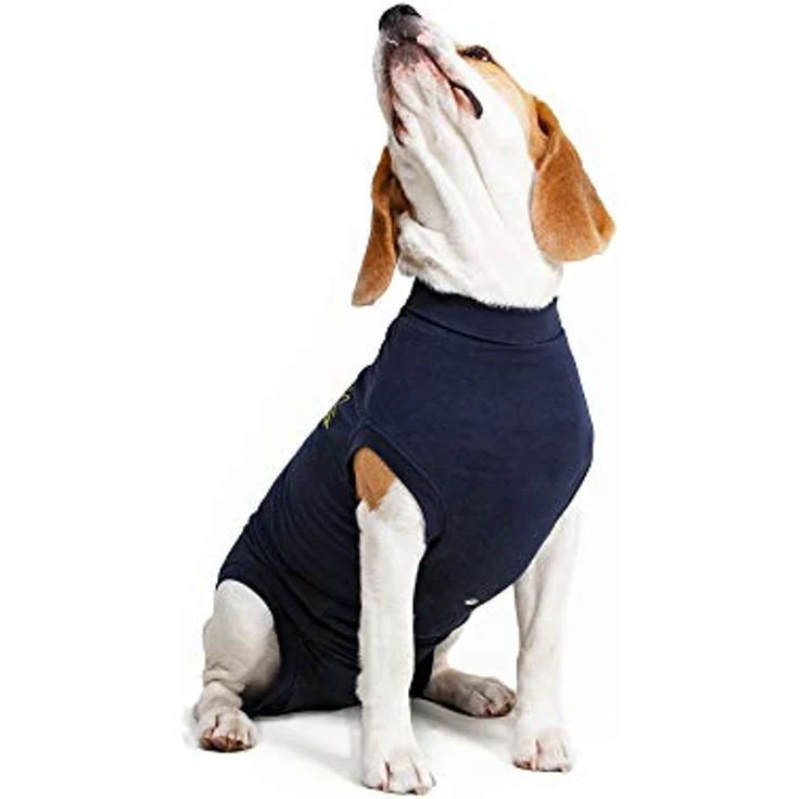 MPS Medical Pet Shirt, blauer Ganzkörper-Body für kleine Hunde, Wundschutz, atmungsaktiv und maschinenwaschbar – Bild 2
