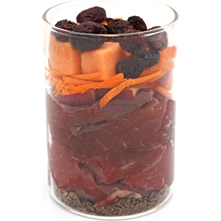Bellfor Heide-Menü Hundenassfutter mit frischem Lammfleisch, getreidefrei, 400 g, ohne Zucker und Soja, ohne synthetische Zusätze – Bild 5