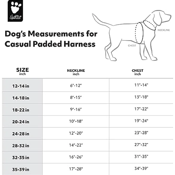HURTTA Hunde-Geschirr Casual Geschirr raven (schwarz), mit recyceltem Material und 3M-Reflektoren – Bild 7