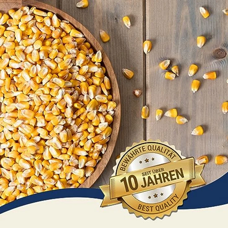 Lyra Pet® 25 kg Körnermais Futtermais | Ergänzungsfutter für Wildvögel & Kleinnager | Reich an Kohlenhydraten, Proteinen, Mineralien & Vitaminen | 100% Naturprodukt – Bild 4
