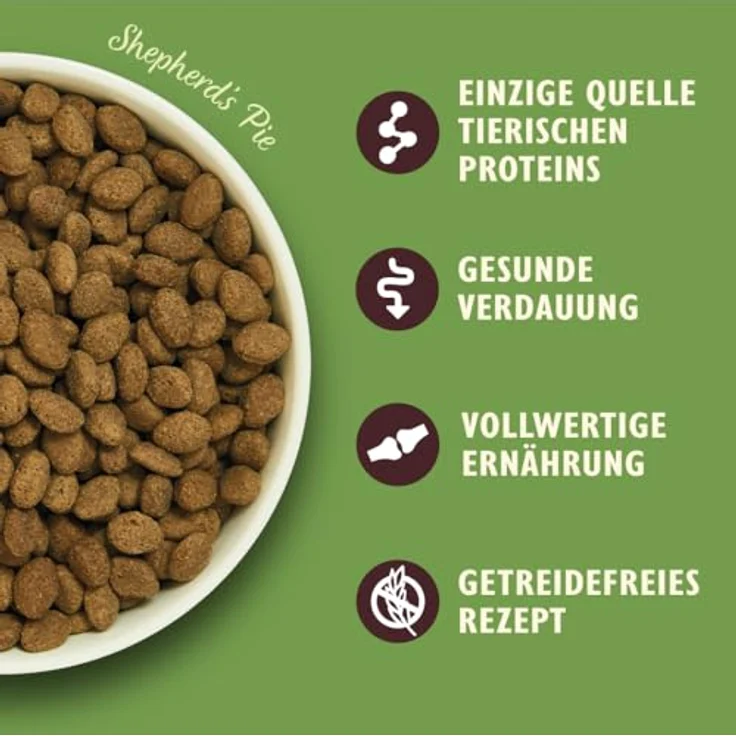 Lily's Kitchen Trockenfutter für ausgewachsene Hunde, Hirtenkuchen mit natürlichem Lamm, 1kg Beutel, getreidefrei, mit Glucosamin und Präbiotika – Bild 3