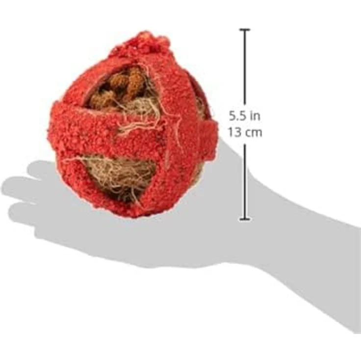 Quiko Fitness Foodball Rojo 100g, Snack und Spielzeug für Ziervögel, natürliche Zutaten, Made in Germany – Bild 4
