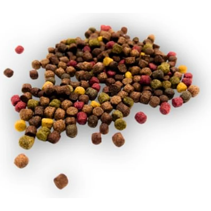 Warnick's Koifutter 5-Sorten-Mix mit Spirulina, 5 L Eimer, schwimmfähige Pellets für Koi & Zierfische, gut verdaulich, ganzjährig einsetzbar – Bild 5