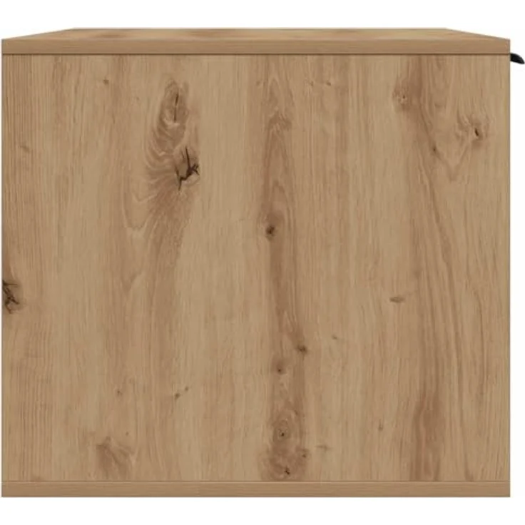 vidaXL Katzentoilette, Katzenklo Artisan-Eiche 80x50x45 cm Holzwerkstoff, verstecktes Design, vielseitig einsetzbar – Bild 8
