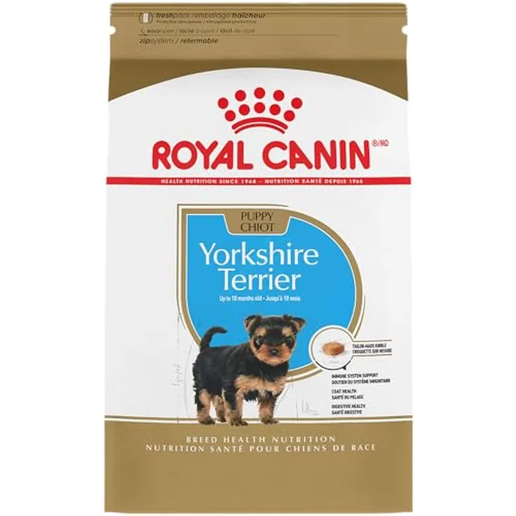 Royal Canin Yorkshire Terrier Puppy, 1,5 kg Trockenfutter für Welpen bis 10 Monate, unterstützt das Immunsystem, fördert schönes Fell und Zahngesundheit