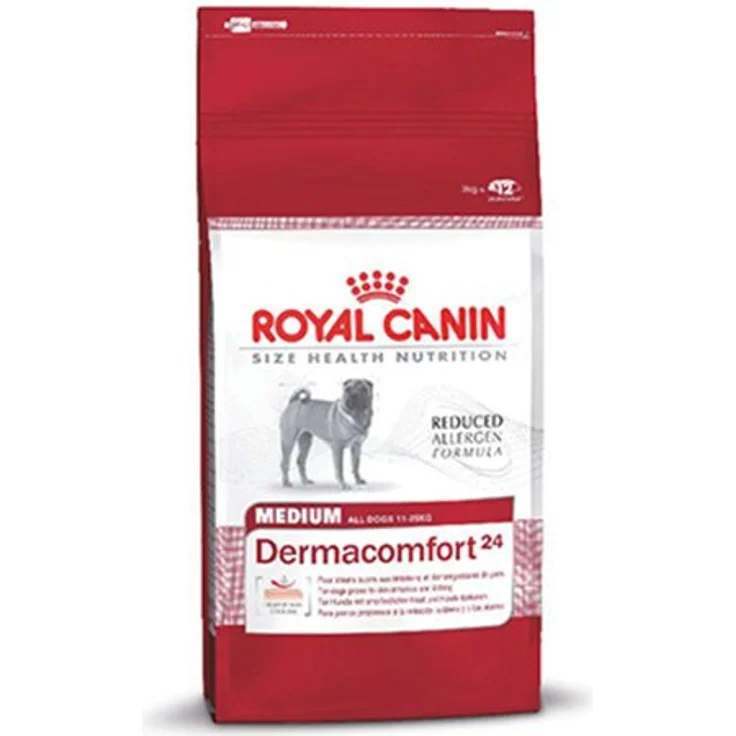 Royal Canin Dermacomfort Medium, Hundefutter für Hunde von 11-25 kg, unterstützt die Hautgesundheit, 3 kg – Bild 1