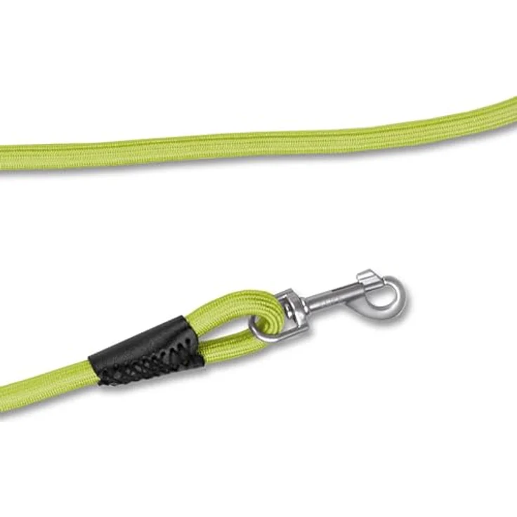 Curli Vario Comfort Leash Lime S, stufenlos einstellbare Hundeleine mit VARIO-LOCK-Buckle und stoßdämpfendem Nylonseil, 2 m – Bild 2
