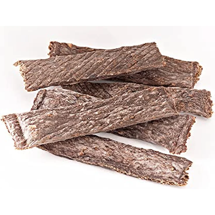 Bellfor Hundesnack Fleischstreifen Ziege, getreidefrei und glutenfrei, 100g - ideal für ernährungssensible Hunde – Bild 3