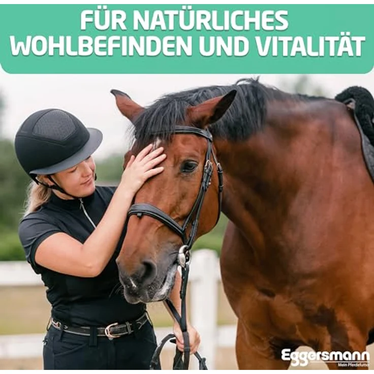 Eggersmann Mein Pferdefutter Horse & Pony Vollkorn Pellets 6 mm, 25 kg – Eiweißreduziertes Ergänzungsfutter ohne Hafer für Freizeitpferde – Bild 4