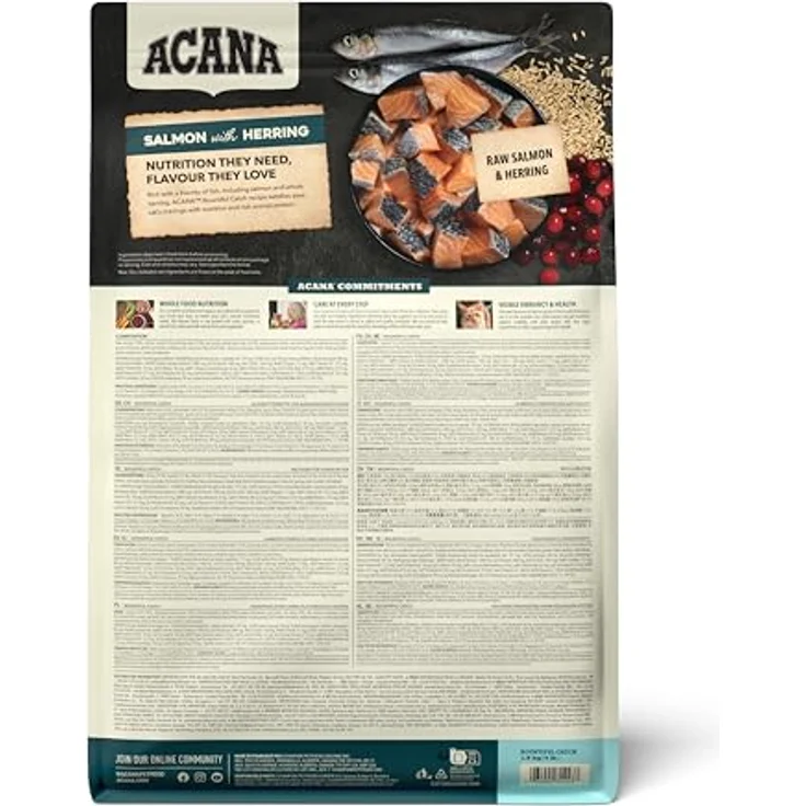ACANA Bountiful Cat, Trockenfutter für Katzen, reichhaltige Diät, 1,8 kg – Bild 5
