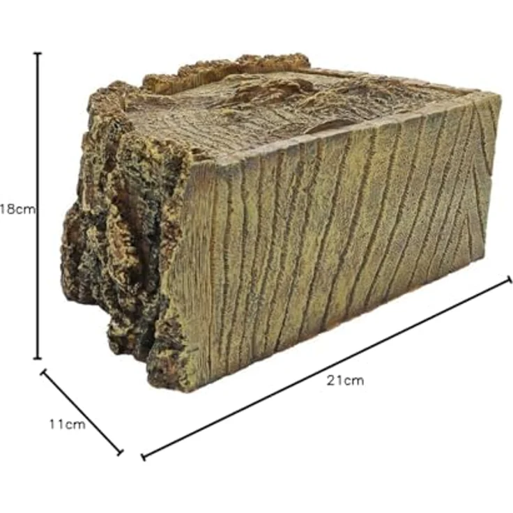 HOBBY Terrariendeko Eckhöhle Bark, ideale Rückzugs- und Versteckmöglichkeit für Terrarientiere – Bild 7