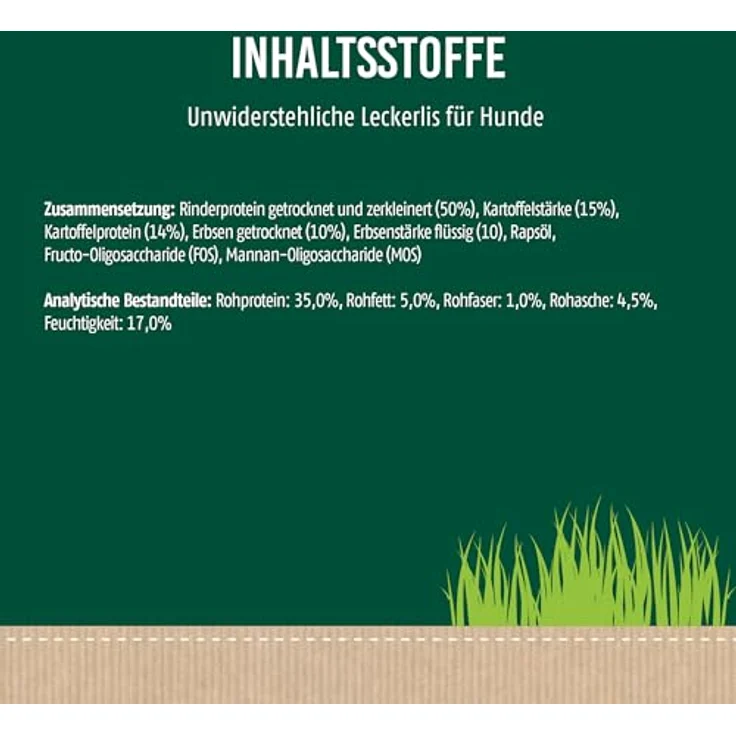 Christopherus Snacks Soft-Im-Biss mit Rind, Getreidefreier, hypoallergener Hundesnack ohne Zuckerzusatz, 125 g – Bild 4