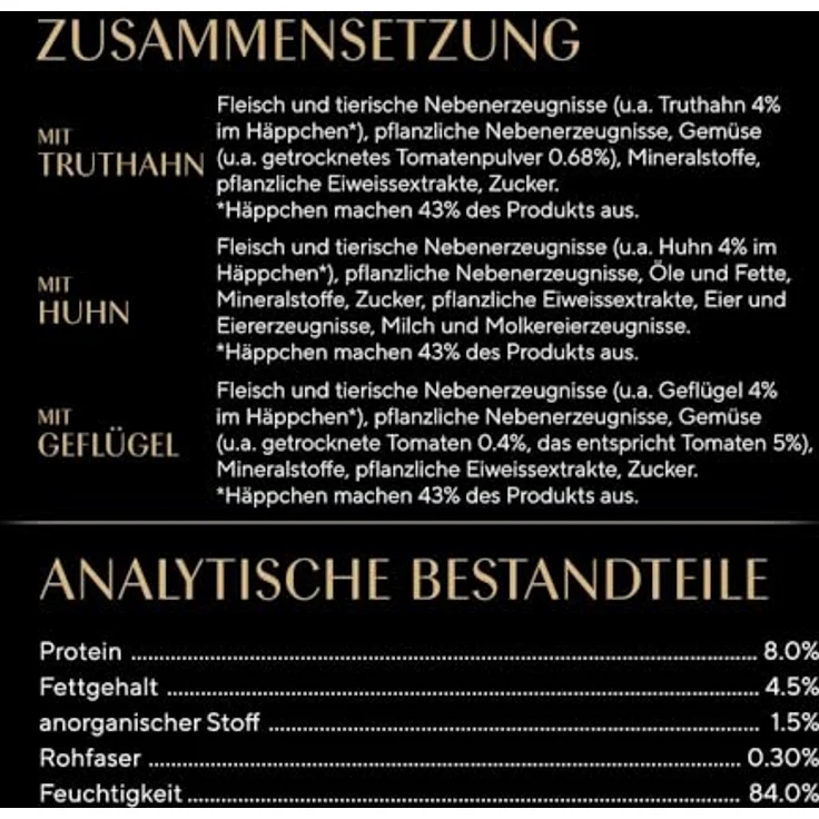 Sheba Portionsbeutel Katzennassfutter Multipack Fresh Cuisine Taste of Rome, 6x50g mit Truthahn und Huhn - Hochwertiges Alleinfuttermittel für ausgewachsene Katzen in Sauce – Bild 5