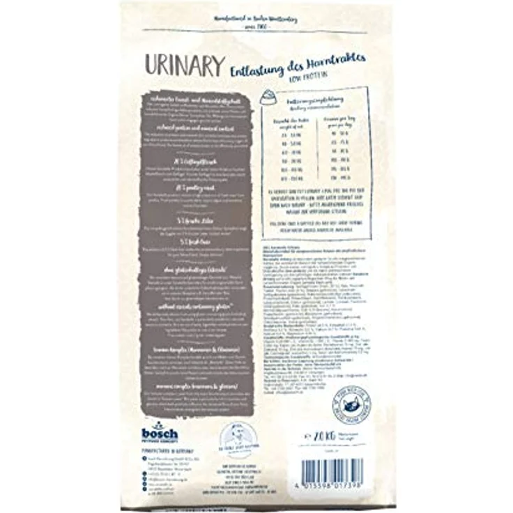SanaBelle Urinary, Katzentrockenfutter für ausgewachsene Katzen mit empfindlichem Harnsystem, 4 x 2 kg, mit frischem Geflügelfleisch und immunstärkenden Komponenten – Bild 2