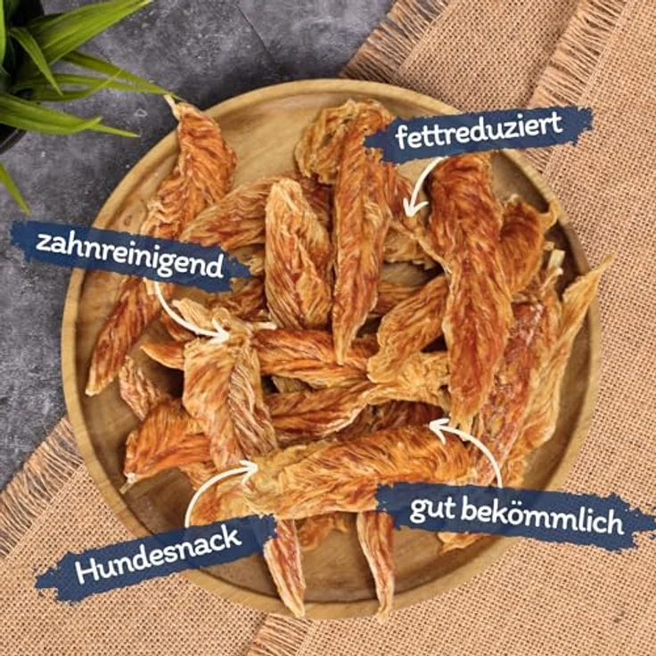Lyra Pet® Hühnerbrustfilet naturbelassen, 10 kg fettarmer Kausnack, proteinhaltiges Leckerli für Hunde, getrockneter Kauartikel, 100% Natur, reich an Nährstoffen – Bild 2