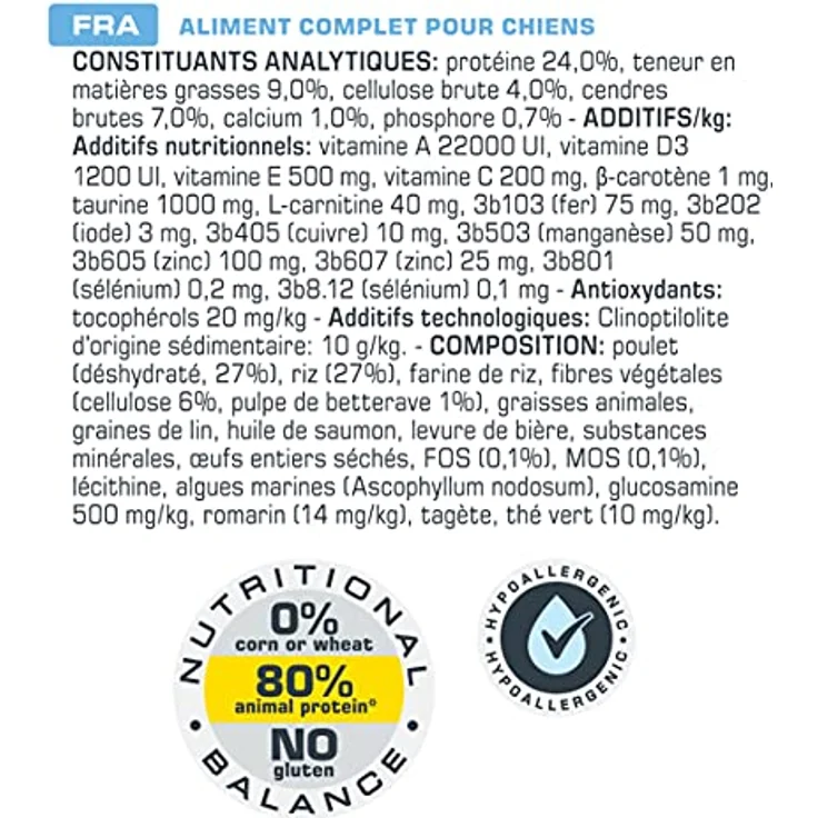 VERSELE-LAGA Opti Life Adult Light Medium & Maxi, Trockenfutter für große und mittelgroße Hunde mit Übergewicht, 12,5kg, glutenfreies Huhn und Reis, leicht verdauliche Zutaten – Bild 3