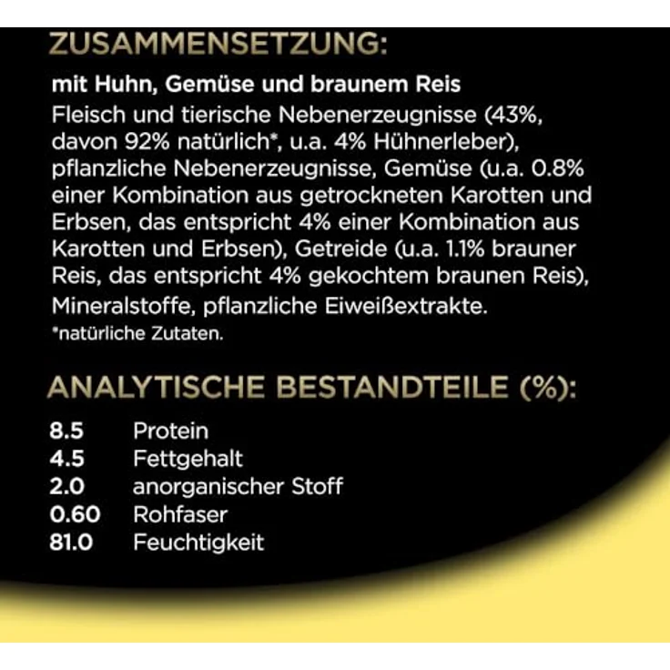 Cesar Hundefutter Nassfutter Empfehlung des Chefkochs, Huhn, Reis, Gemüse, 7er Pack (7 x 2 Schalen x 150 g), 100% ausgewogen, hochwertige Zutaten – Bild 5