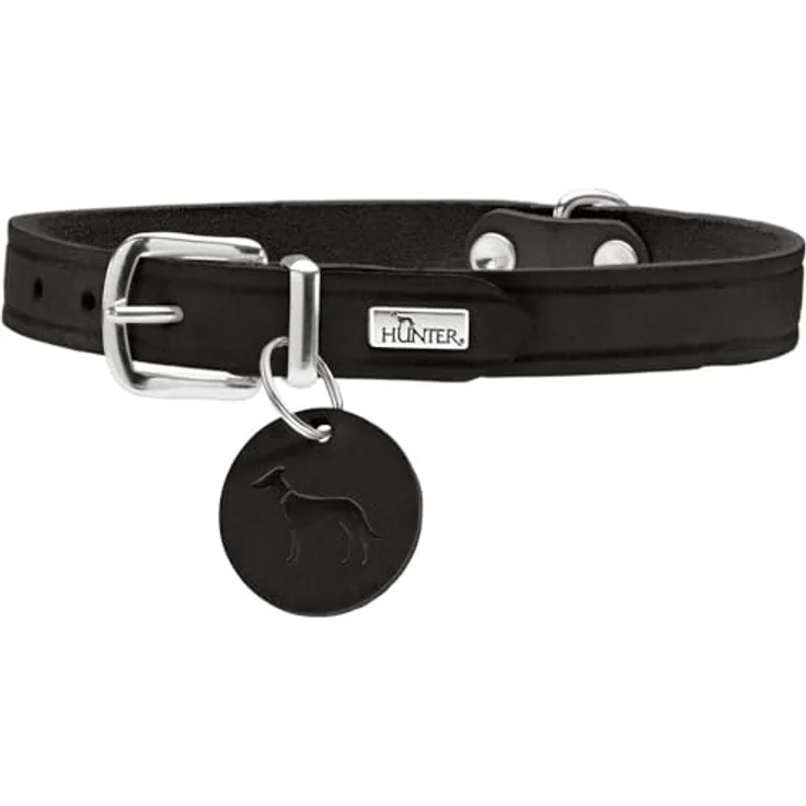 Hundehalsband Aalborg 42 cm , schwarz – Bild 2