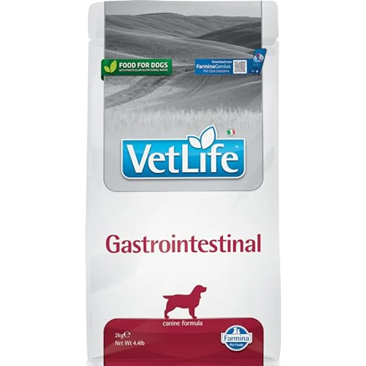 Farmina Vet Life Gastro - Intestinal Dog, Hunde-Trockenfutter für sensible Verdauung, 2 kg – Bild 1
