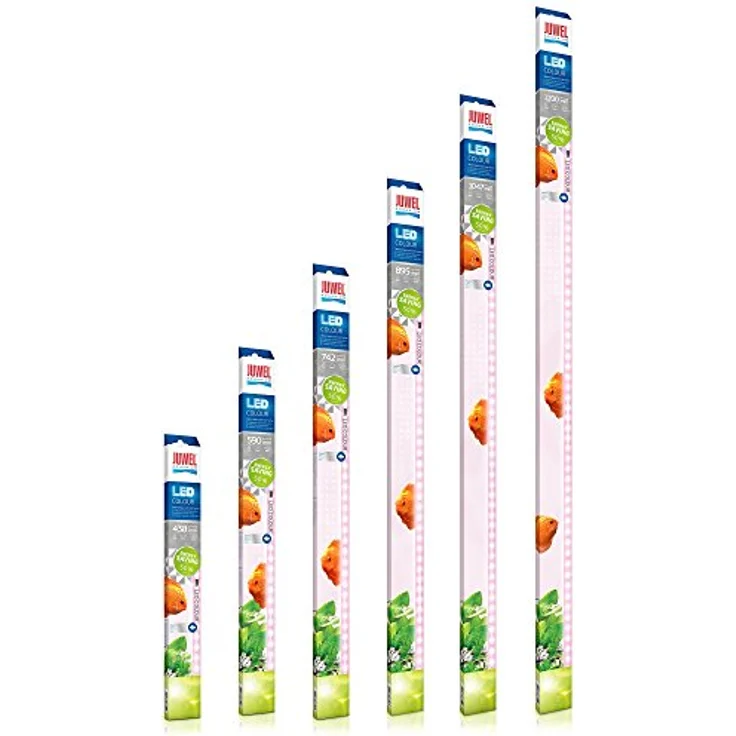 Juwel Aquarium LED Color, energiesparende 14 W LED-Aquariumbeleuchtung zur Betonung von Blau- und Rottönen – Bild 2