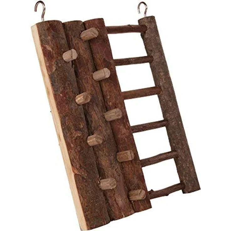 TRIXIE Kletterwand für Kleinnager - Naturholz, gesunde Bewegung, 16 x 20 cm – Bild 4