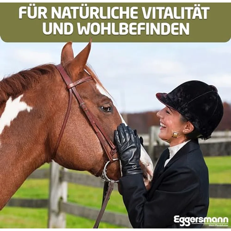Eggersmann Mein Pferdefutter Kombi Pellets, 10 mm Pelletiertes Mischfutter, eiweißreduziert & haferfrei, 25 kg – Bild 4