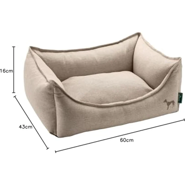 Hunter Hunde-Sofa Livingston beige S – 60x45 cm – Bild 10