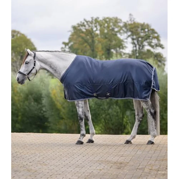 WALDHAUSEN Economic Regendecke, wasserdicht aus 420-Denier-Polyester, atmungsaktiv, Nachtblau, 135 cm – Bild 2