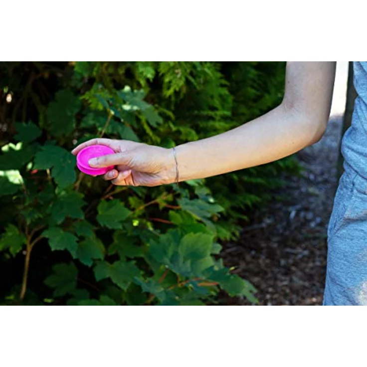 Dreheumel Mini-Frisbee, Wurfscheibe bis 60 Meter Wurfweite, knallig leuchtende Farben, Made in Germany – Bild 4