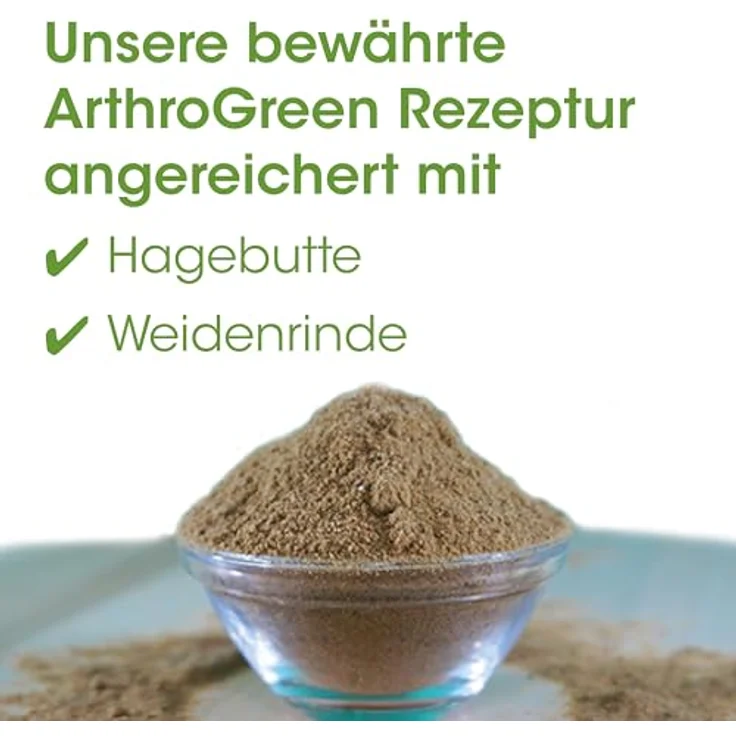 cdVet ArthroGreen plus, Ergänzungsfuttermittel für gelenkempfindliche Hunde und Katzen mit neuseeländischer Grünlippmuschel und Hagebutte, 75 g – Bild 3