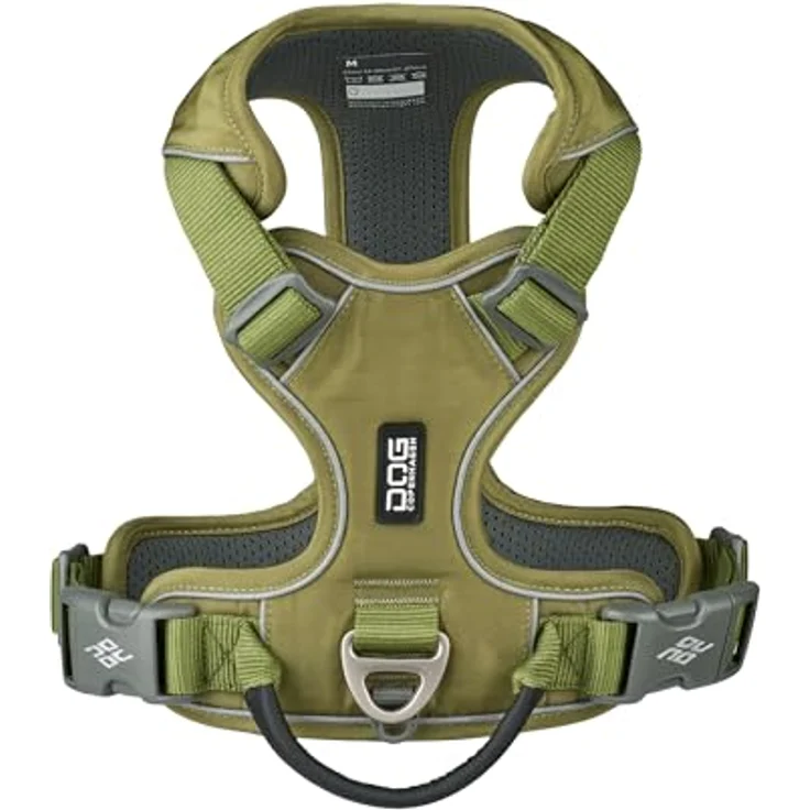 DOG Copenhagen Comfort Walk Pro Hundegeschirr, Hunting Green, XS, ergonomisches Alltagsgeschirr mit Reflektor und Assistiergriff – Bild 3