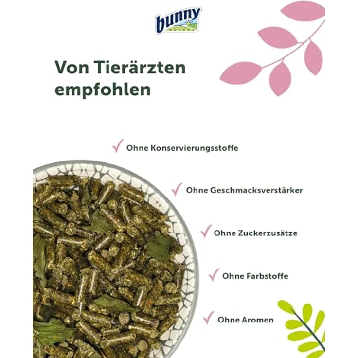 Bunny MeerschweinchenTraum young, Kleintierfutter mit TriMello Pellets, 1,5 kg, frei von genmanipulierten Inhaltsstoffen – Bild 5