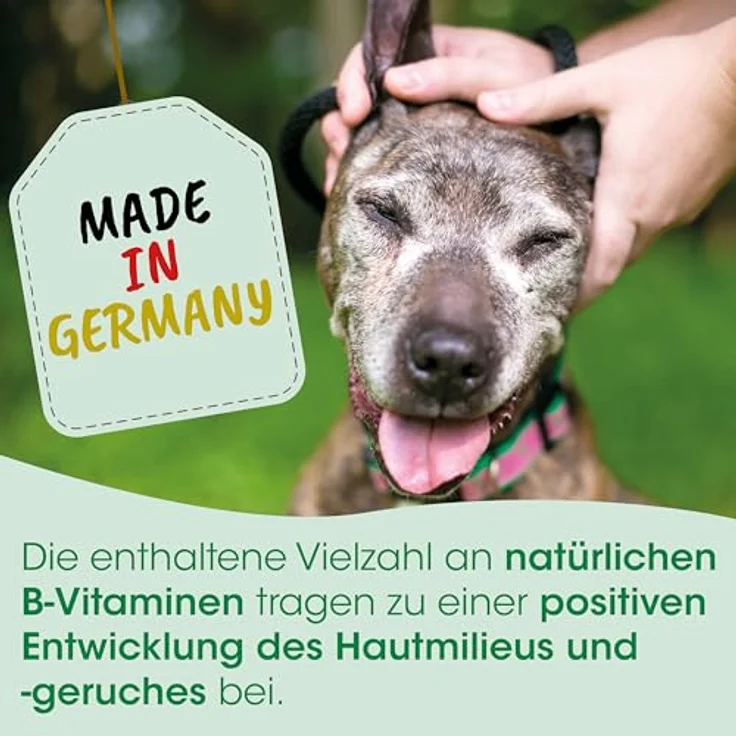 cdVet InsektoVet Herbal 100 g, natürliche Hunde-Nahrungsergänzung mit B-Vitaminen, Mineralstoffen und Aminosäuren zur Unterstützung des Hautstoffwechsels – Bild 4