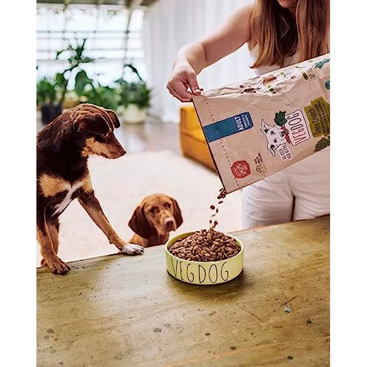 VEGDOG Green Crunch, Veganes Hunde-Trockenfutter, 10 kg, hochverdauliche Rezeptur für erwachsene Hunde – Bild 4
