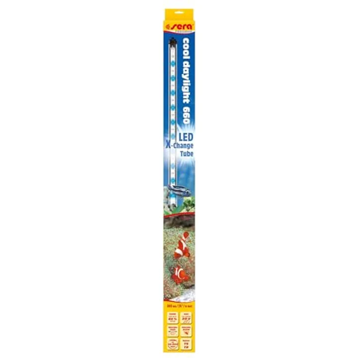 Sera LED X-Change Tube cool daylight 660 mm, Aquarium-Beleuchtung mit bläulichem Tageslicht, dimmbar, 16 W