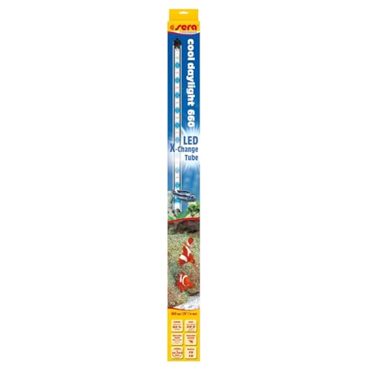 Sera LED X-Change Tube cool daylight 660 mm, Aquarium-Beleuchtung mit bläulichem Tageslicht, dimmbar, 16 W – Bild 1