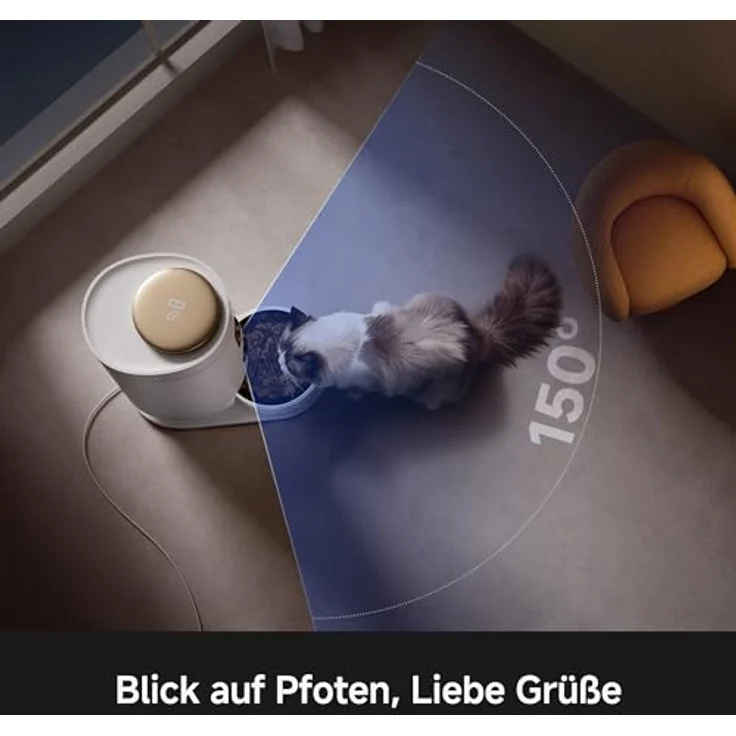 MOVA NutriPal 10, Ultra-Futterautomat mit 1080P HD-Kamera, 4 Futter-Modi, 4L Kapazität für 20+ Tage – Bild 4