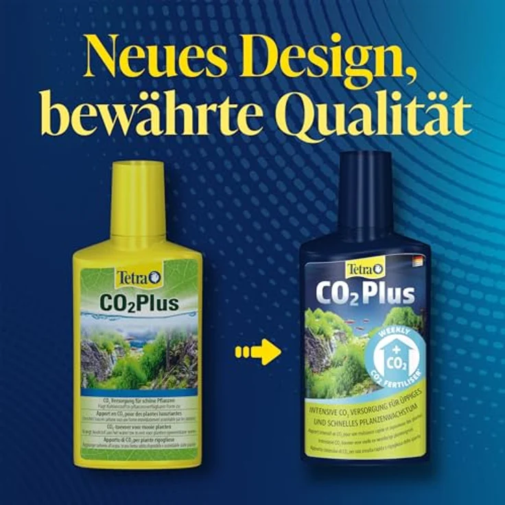 Tetra CO2 Plus flüssiger Kohlenstoff-Dünger für Aquarienpflanzen, 250 ml Flasche mit biologischer CO2-Freisetzung bis zu einer Woche – Bild 2