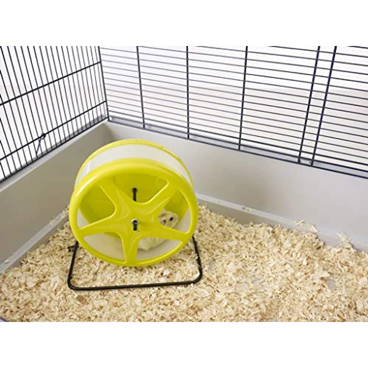 Savic Nager Laufrad "ORBITAL" ø 18,5 cm, klassisches Kleintierspielzeug zur Förderung der Mobilität – Bild 2