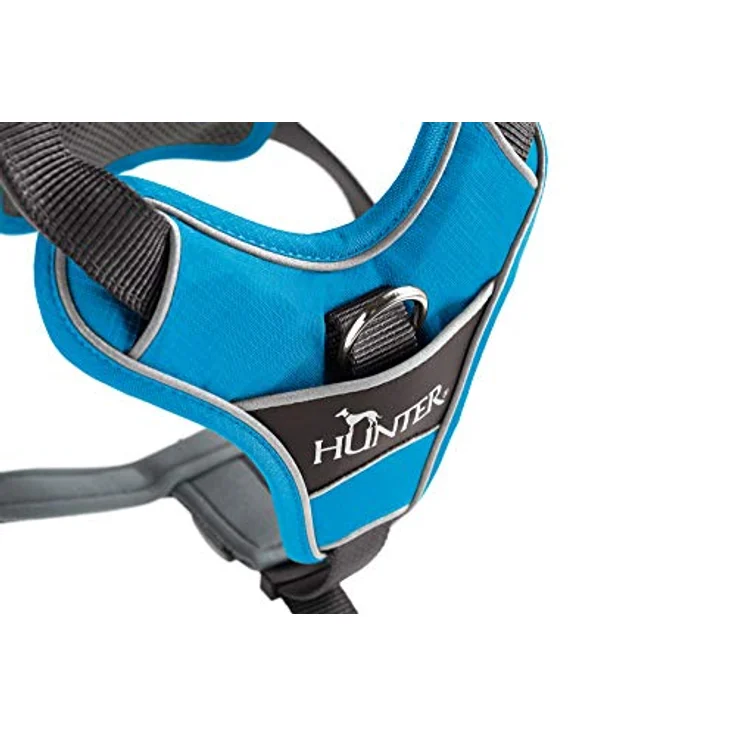 Hunter Hunde-Geschirr Divo hellblau-grau XS – Bild 6