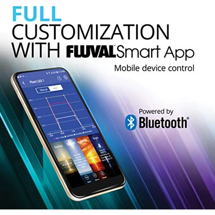 FLUVAL Marine 3.0 LED Aquariumleuchte, vollspektrale Aquarienbeleuchtung mit WLAN-Steuerung und 24-Stunden-Zyklus – Bild 3