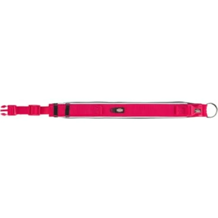 TRIXIE Prem Halsband, extra breit, S-M, 33-42 cm, Neopren gepolstert, Fuchsia – Bild 3