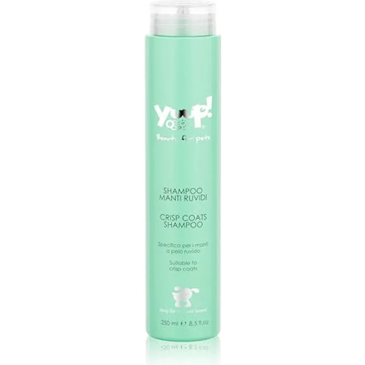 YUUP! - Shampoo für Hunde und Katzen raues Fell, 250 ml, reinigt gründlich ohne die Fellstruktur zu verändern, mit Aloe und natürlichen Extrakten